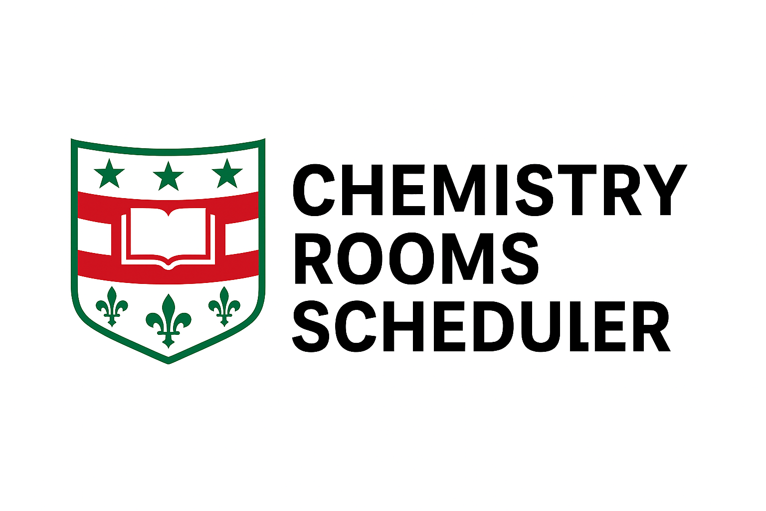 Chemistry Rooms Scheduler - Log In
